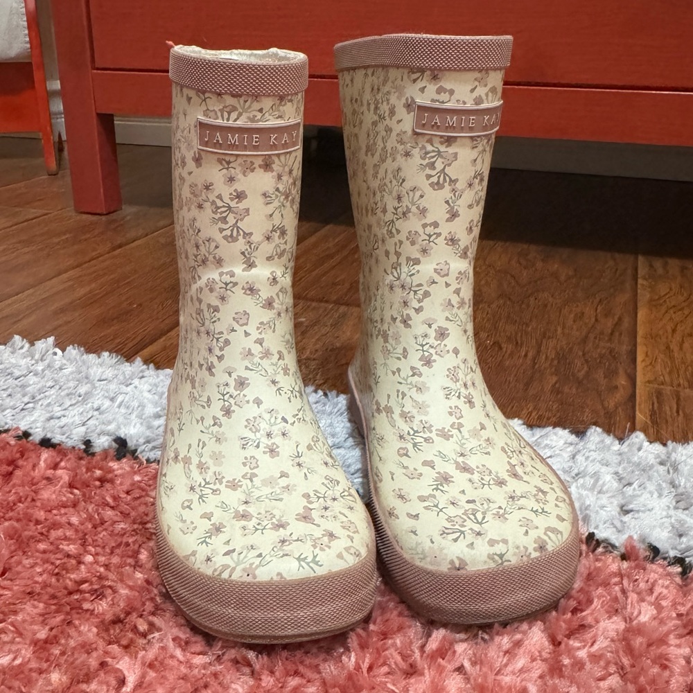 Jamie Kay floral rain boots limited edition